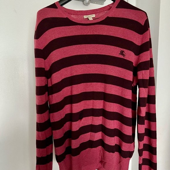 Like New XL Burberry Brit 100% Merino Wool Sweater. Unisex. - Picture 1 of 6